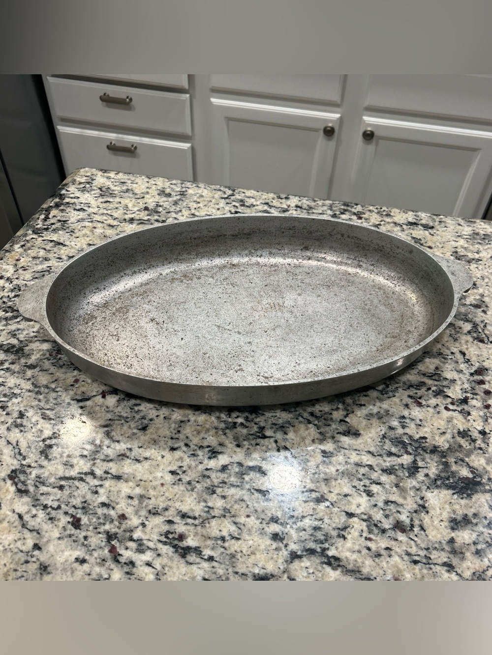 Household Institute Aluminum Roasting Pan 16”x10” Art Deco Vintage 1950’s